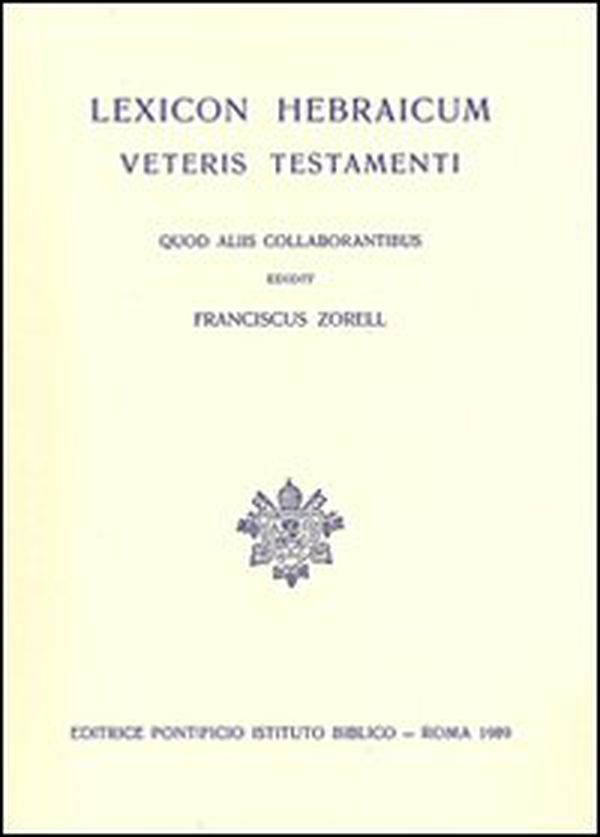 Lexicon hebraicum Veteris Testamenti - Librerie.coop Lexicon hebraicum Veteris Testamenti - Librerie.coop