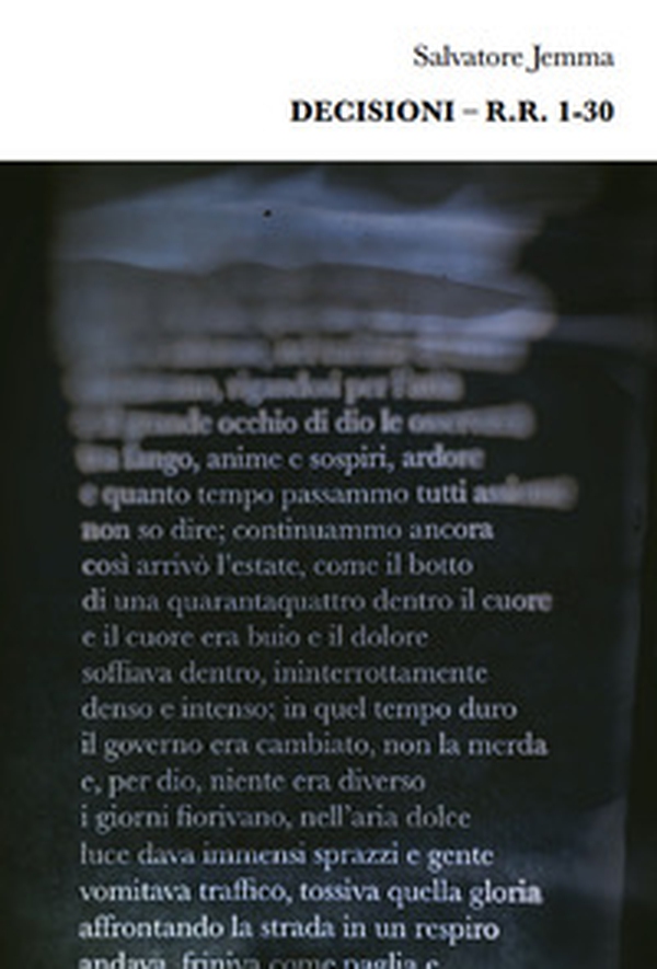 Decisioni. R.R. 1-30 - Librerie.coop Decisioni. R.R. 1-30 - Librerie.coop