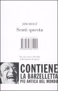 Senti questa. Piccola storia e filosofia della battuta di spirito - Librerie.coop Senti questa. Piccola storia e filosofia della battuta di spirito - Librerie.coop