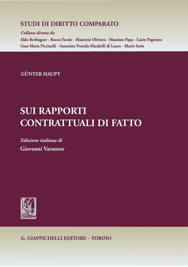 Sui rapporti contrattuali di fatto - Librerie.coop Sui rapporti contrattuali di fatto - Librerie.coop