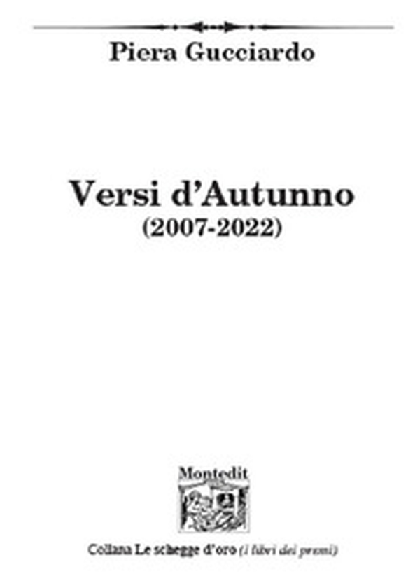 Versi d'autunno (2007-2022) - Librerie.coop Versi d'autunno (2007-2022) - Librerie.coop
