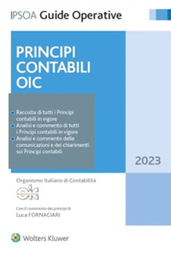 Principi contabili OIC - Librerie.coop Principi contabili OIC - Librerie.coop