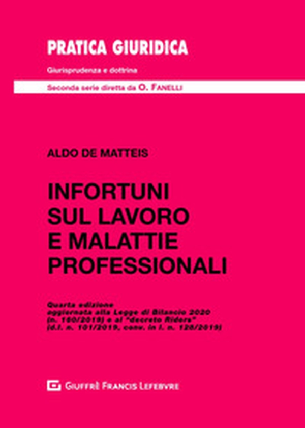 Infortuni sul lavoro e malattie professionali - Librerie.coop Infortuni sul lavoro e malattie professionali - Librerie.coop