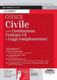 Codice civile. Con Costituzione, Trattato UE e leggi complementari - Librerie.coop Codice civile. Con Costituzione, Trattato UE e leggi complementari - Librerie.coop