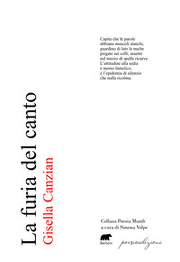 La furia del canto - Librerie.coop La furia del canto - Librerie.coop