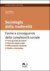 La sociologia della modernità. Forme e conseguenze della complessità sociale - Librerie.coop