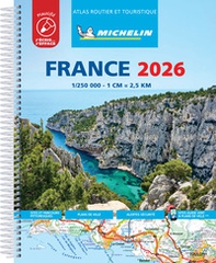 France. Atlas routier et touristique 2026 1:250.000. Ediz. plastificata - Librerie.coop