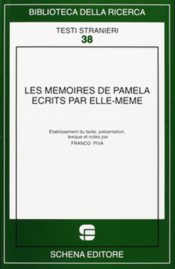 Les memoires de Pamela ecrits par elle-meme - Librerie.coop Les memoires de Pamela ecrits par elle-meme - Librerie.coop