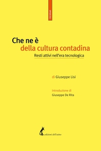 Che ne è della cultura contadina - Librerie.coop