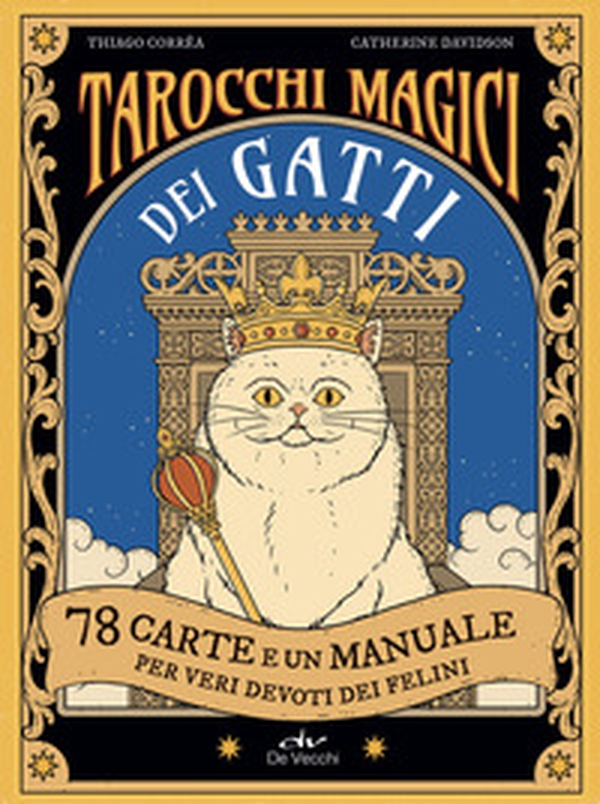 Tarocchi magici dei gatti. 78 carte e un manuale per veri devoti dei felini - Librerie.coop Tarocchi magici dei gatti. 78 carte e un manuale per veri devoti dei felini - Librerie.coop