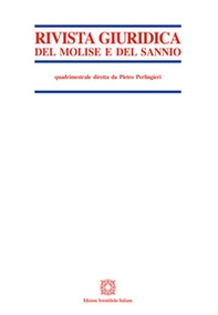 Rivista giuridica del Molise e del Sannio - Vol. 3 - Librerie.coop