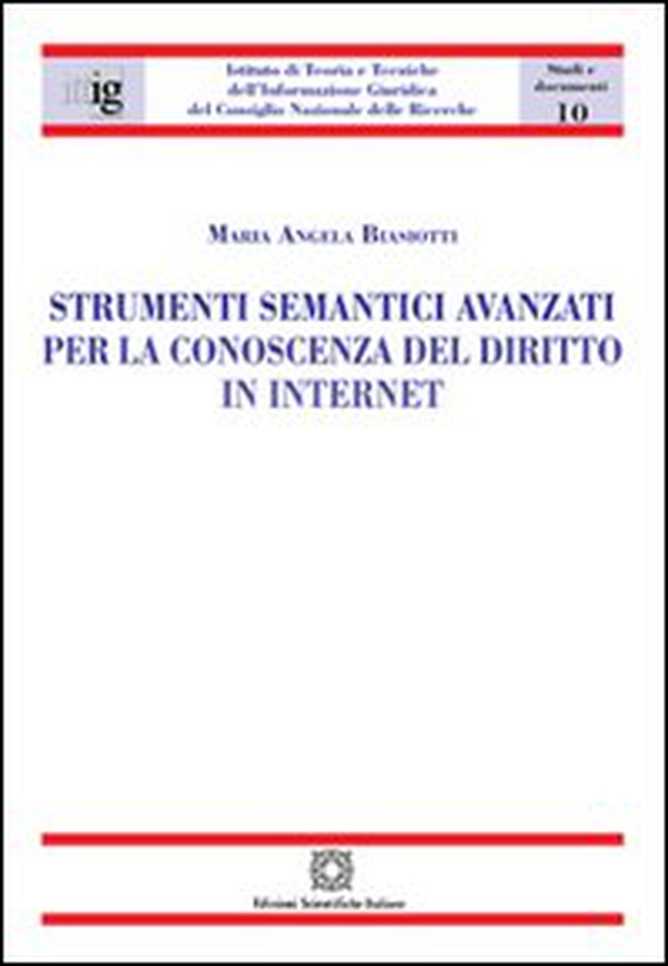 Strumenti semantici avanzati per la conoscenza del diritto in internet - Librerie.coop Strumenti semantici avanzati per la conoscenza del diritto in internet - Librerie.coop