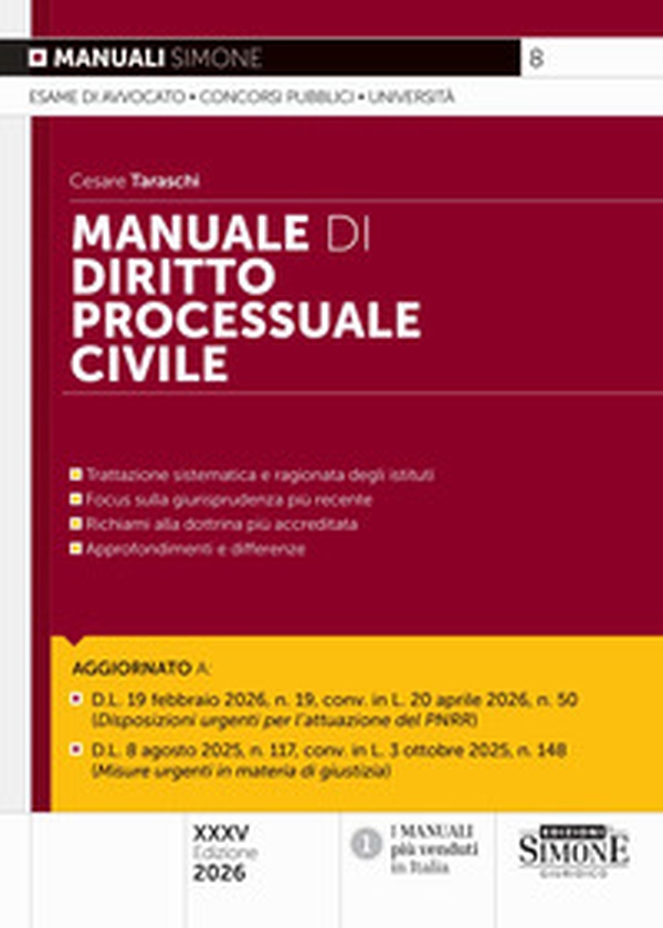 Manuale di diritto processuale civile - Librerie.coop