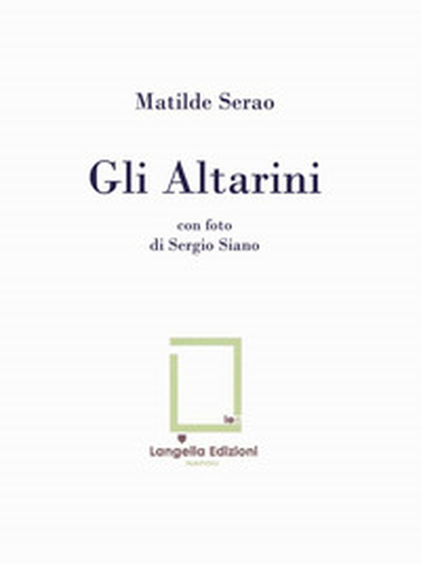 Gli altarini - Librerie.coop Gli altarini - Librerie.coop