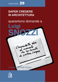 QUARANTUNO DOMANDE A LUIGI SNOZZI - Librerie.coop QUARANTUNO DOMANDE A LUIGI SNOZZI - Librerie.coop