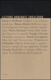 Lezioni urbinati 2003/2009 - Librerie.coop