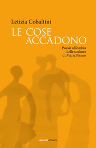 Le cose accadono. Poesie all'ombra delle sculture di Maria Pierno - Librerie.coop