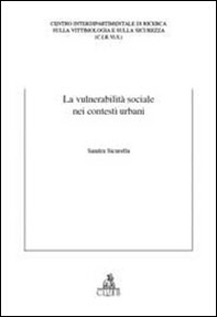 La vulnerabilità sociale nei contesti urbani - Librerie.coop