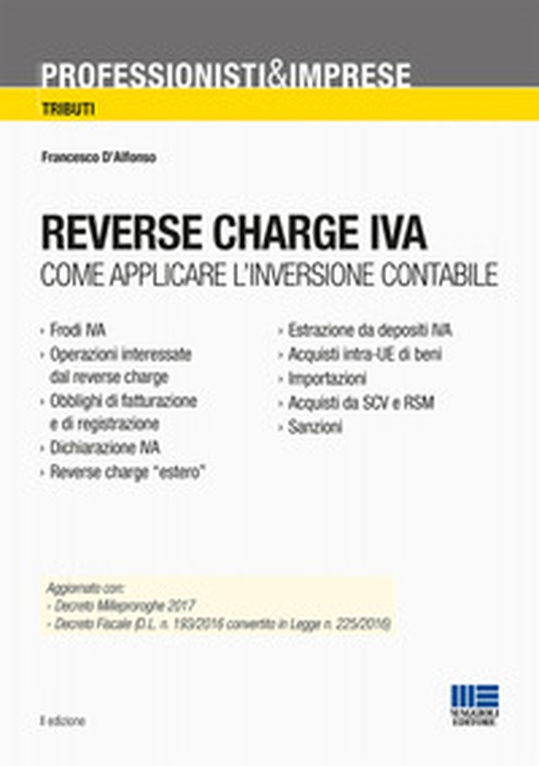 Reverse charge IVA - Librerie.coop Reverse charge IVA - Librerie.coop