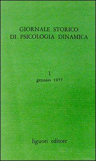 Giornale storico di psicologia dinamica - Librerie.coop Giornale storico di psicologia dinamica - Librerie.coop