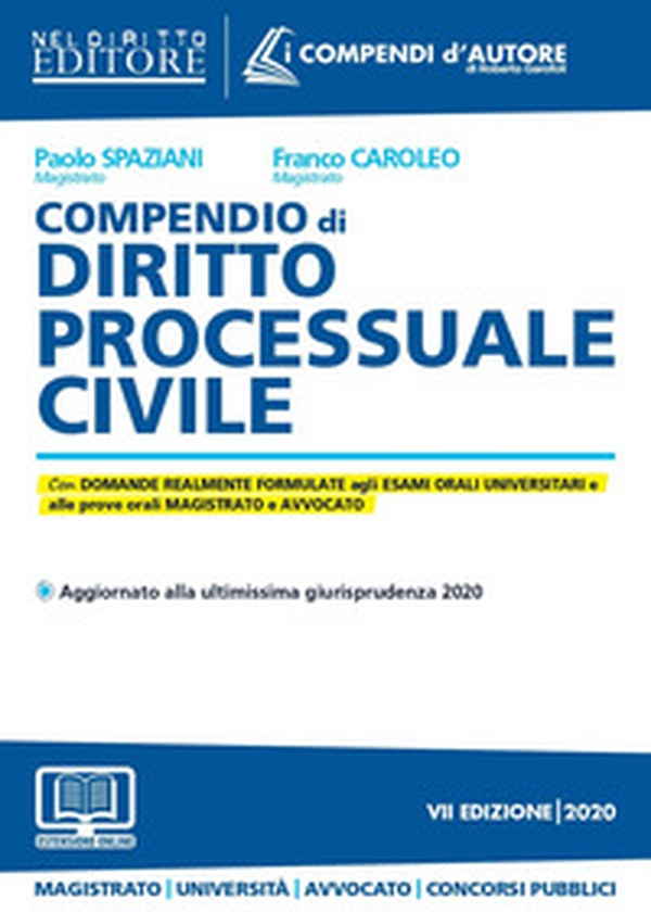 Compendio di diritto processuale civile - Librerie.coop Compendio di diritto processuale civile - Librerie.coop