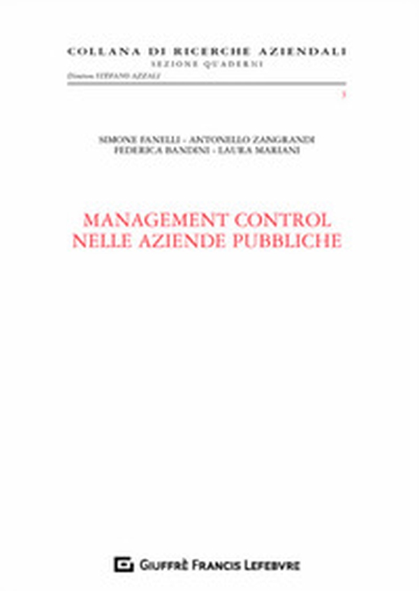 Management control nelle aziende pubbliche - Librerie.coop Management control nelle aziende pubbliche - Librerie.coop