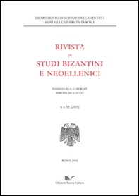 Rivista di studi bizantini e neoellenici - Librerie.coop Rivista di studi bizantini e neoellenici - Librerie.coop