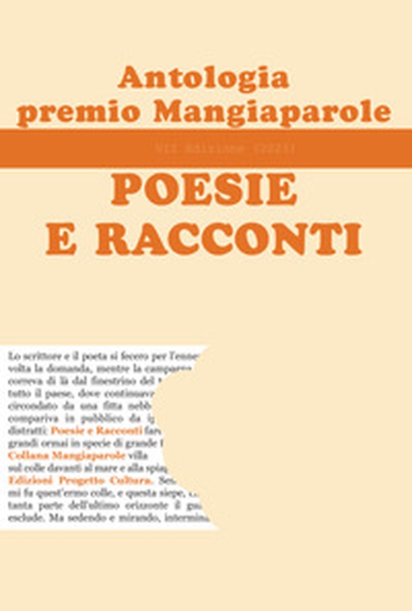 Antologia del premio Mangiaparole 2023. Poesie e Racconti - Librerie.coop Antologia del premio Mangiaparole 2023. Poesie e Racconti - Librerie.coop