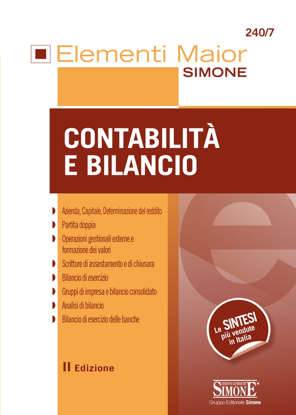 Elementi Maior di Contabilità e bilancio - Librerie.coop Elementi Maior di Contabilità e bilancio - Librerie.coop