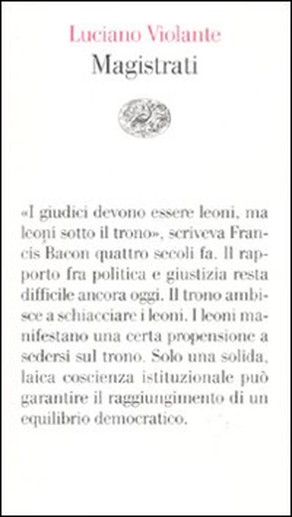 Magistrati - Librerie.coop Magistrati - Librerie.coop
