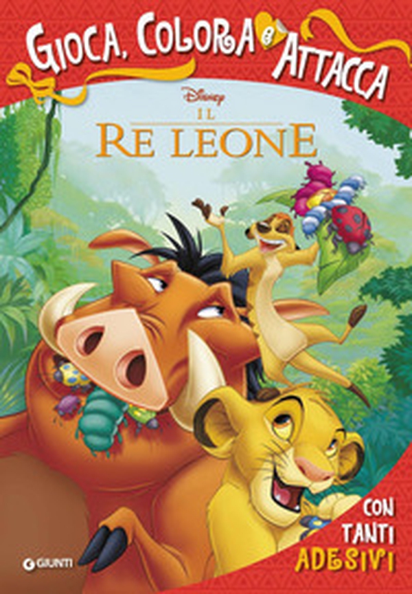 Il Re Leone. Gioca, colora e attacca. Con adesivi - Librerie.coop Il Re Leone. Gioca, colora e attacca. Con adesivi - Librerie.coop