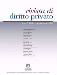 Rivista di diritto privato - Librerie.coop