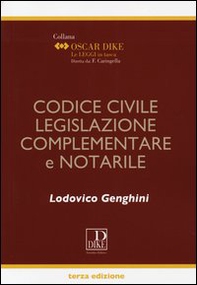 Codice civile, legislazione complementare e notarile - Librerie.coop