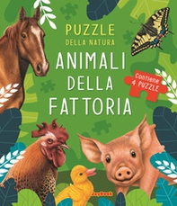 Animali della fattoria. Puzzle della natura. Libro puzzle - Librerie.coop