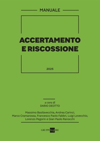 Manuale Accertamento e Riscossione 2025 - Librerie.coop