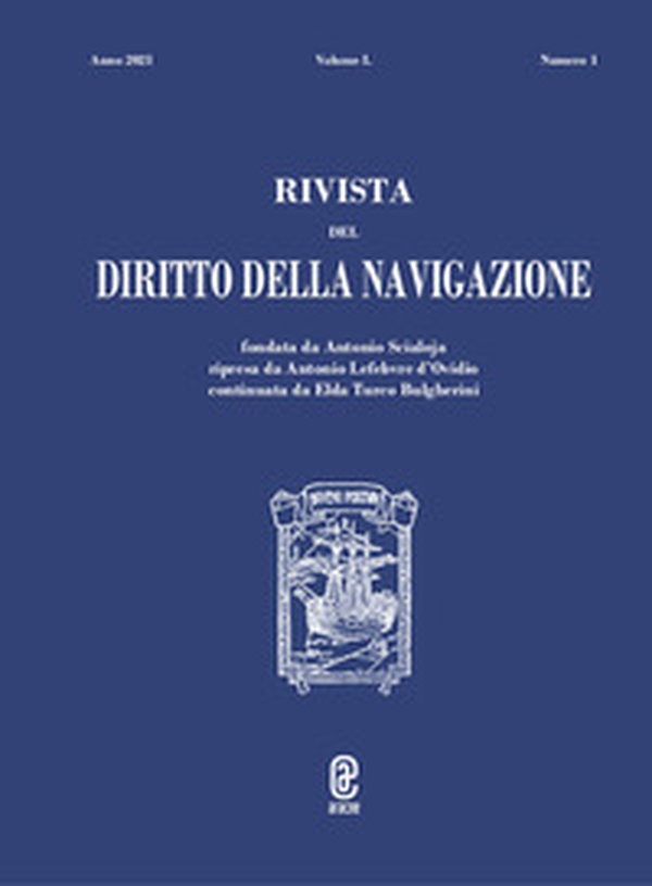 Rivista del diritto della navigazione - Librerie.coop Rivista del diritto della navigazione - Librerie.coop