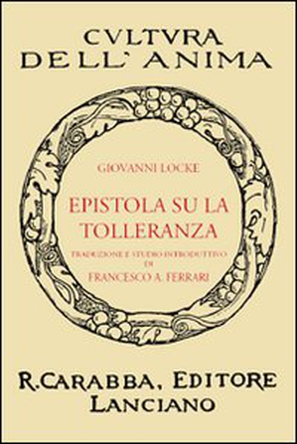 Epistola su la tolleranza - Librerie.coop