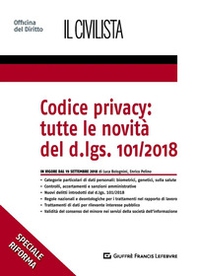 Codice privacy: tutte le novità  del D.lgs. 101/2018 - Librerie.coop