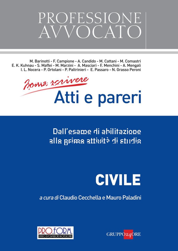 Come scrivere ATTI E PARERI - CIVILE - Librerie.coop Come scrivere ATTI E PARERI - CIVILE - Librerie.coop