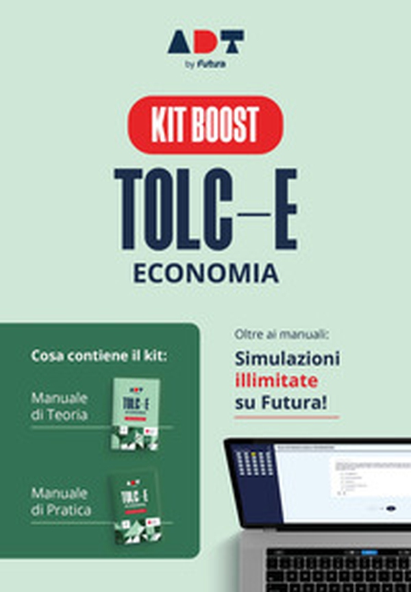Accademia dei test. TOLC-E. Economia. Kit boost - Librerie.coop