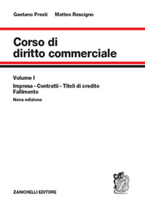 Corso di diritto commerciale - Librerie.coop Corso di diritto commerciale - Librerie.coop