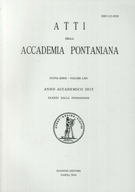 Atti della Accademia Pontaniana. Nuova Serie - Librerie.coop