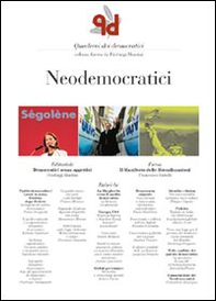 Quaderni dei democratici. Neodemocratici - Librerie.coop