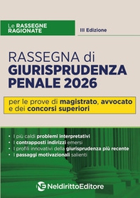 Rassegna ragionata di diritto penale 2026 - Librerie.coop