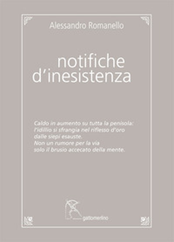 Notifiche d'inesistenza - Librerie.coop Notifiche d'inesistenza - Librerie.coop