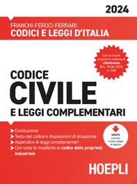 Codice civile e leggi complementari 2024 - Librerie.coop Codice civile e leggi complementari 2024 - Librerie.coop