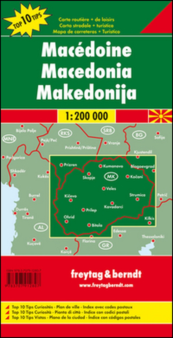 Macedonia 1:200.000 - Librerie.coop Macedonia 1:200.000 - Librerie.coop