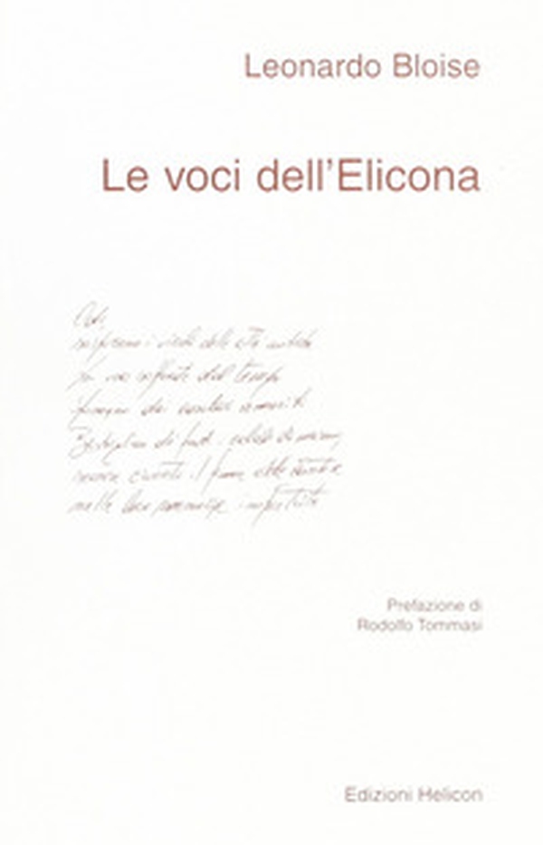 Le voci dell'Elicona - Librerie.coop