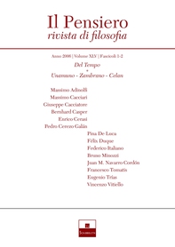 Del Tempo/Unamuno - Zambrano – Celan (2006/1-2) - Librerie.coop Del Tempo/Unamuno - Zambrano – Celan (2006/1-2) - Librerie.coop