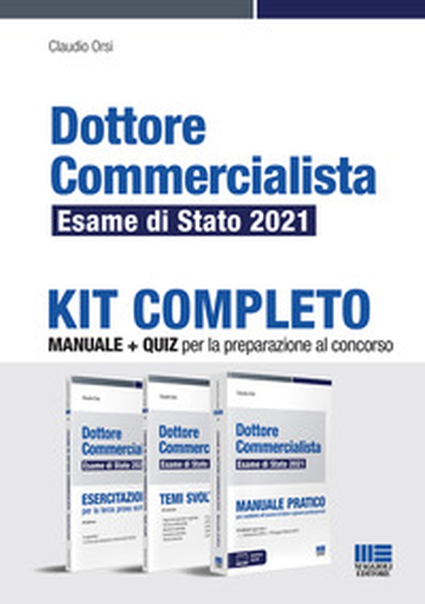 Dottore commercialista. Esame di Stato 2021. Kit completo - Librerie.coop Dottore commercialista. Esame di Stato 2021. Kit completo - Librerie.coop